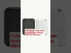 পেশাদার সাদা প্লাস্টিকের অ্যারোমেথেরাপি ডিফিউজার 400ml বাথরুমের জন্য